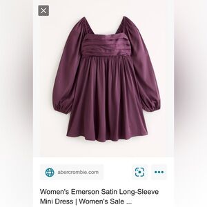 Abercrombie & Fitch Emerson Mini Dress size Large